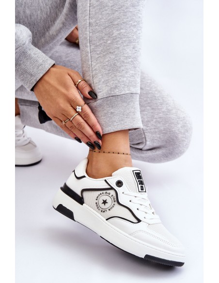 Women's Sports Shoes Big Star LL274440 Black and white