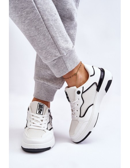 Women's Sports Shoes Big Star LL274440 Black and white