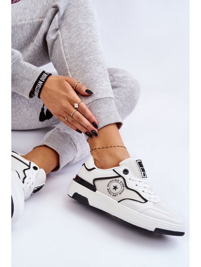 Women's Sports Shoes Big Star LL274440 Black and white