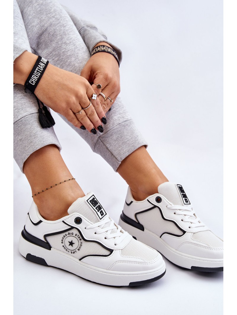 Women's Sports Shoes Big Star LL274440 Black and white