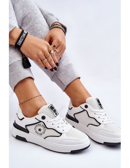 Women's Sports Shoes Big Star LL274440 Black and white