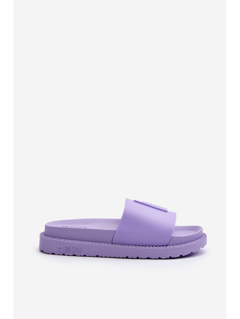 Women's sandals Big Star LL274426 Purple Women's sandals Big Star LL274426 Purple