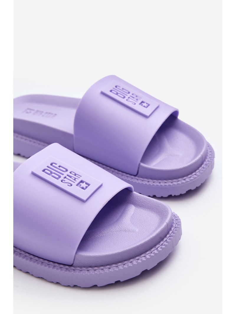Women's sandals Big Star LL274426 Purple Women's sandals Big Star LL274426 Purple
