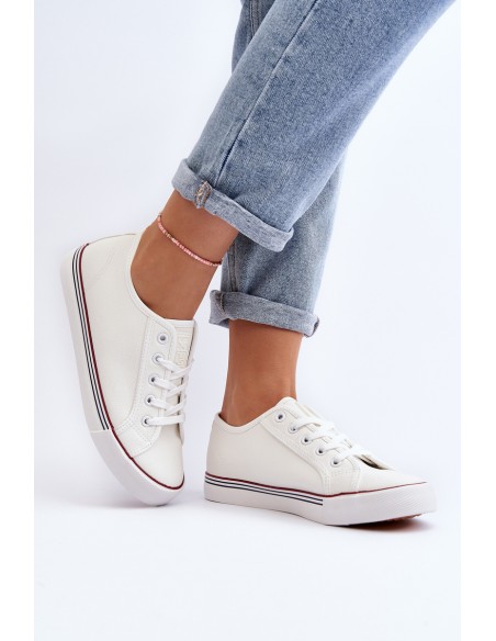 Women's Sneakers Made of Eco Leather White Lirean