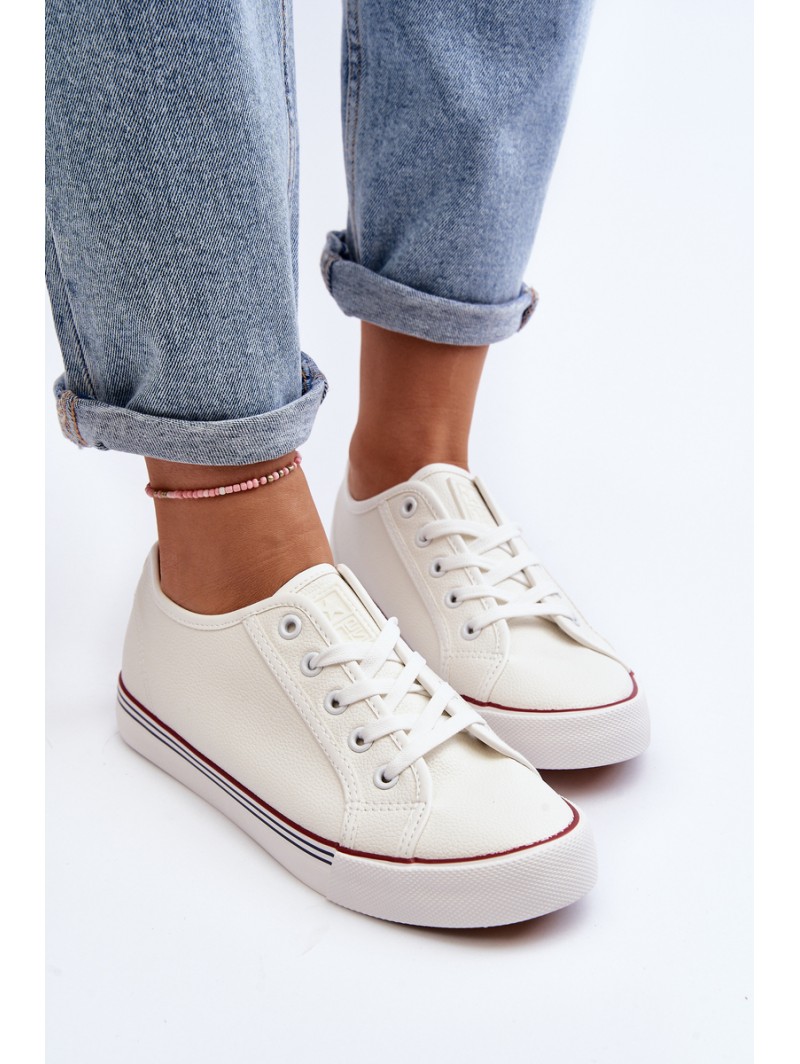 Women's Sneakers Made of Eco Leather White Lirean