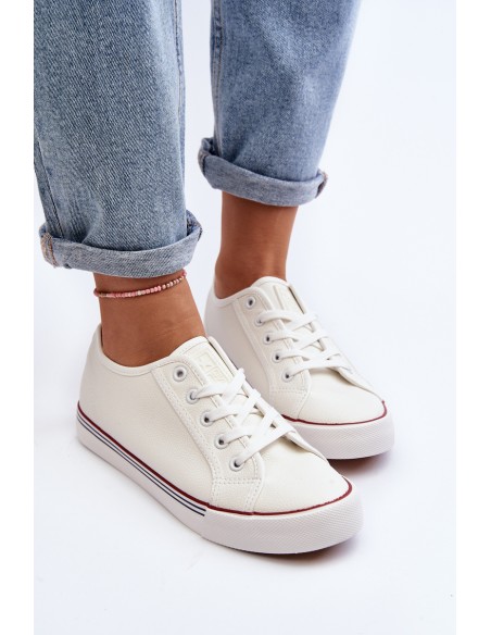 Women's Sneakers Made of Eco Leather White Lirean
