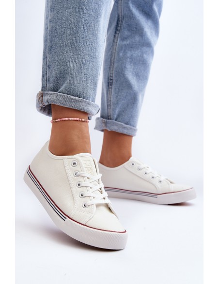 Women's Sneakers Made of Eco Leather White Lirean