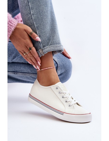 Women's Sneakers Made of Eco Leather White Lirean