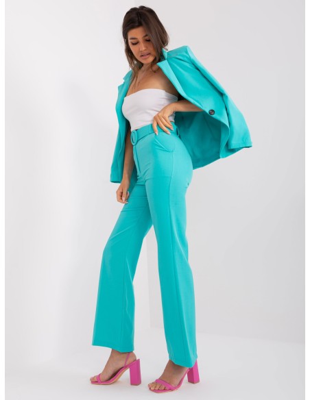 Spodnie-DHJ-SP-18737.68-turkusowy