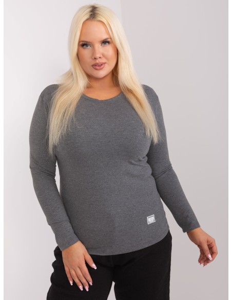 Bluzka-RV-BZ-9257.19-ciemny szary