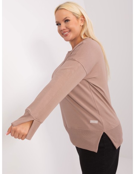 Bluzka-RV-BZ-9198.10X-ciemny bezowy