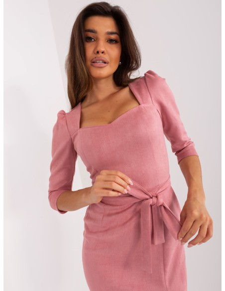 Sukienka-LK-SK-509131.11-różowy