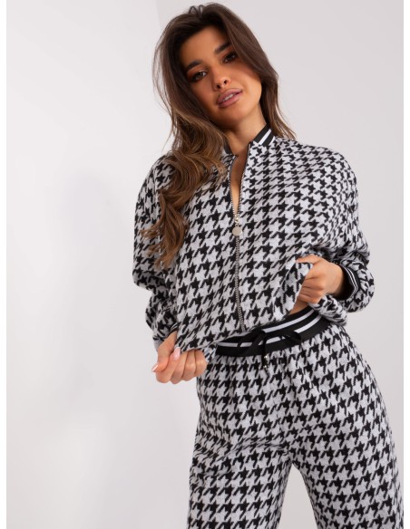 Komplektas pilka-juoda