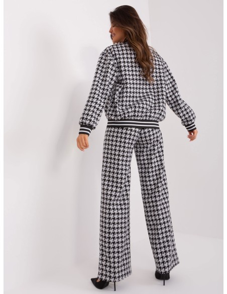 Komplektas pilka-juoda