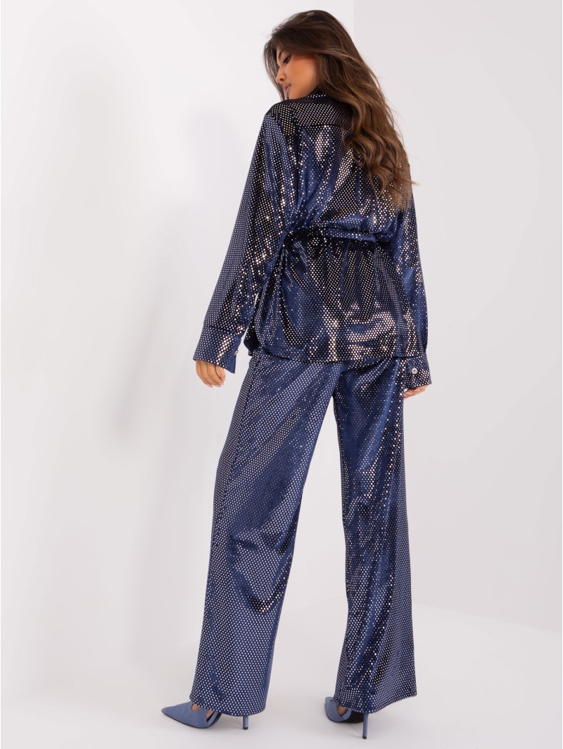 Komplektas tamsiai mėlynas Komplektas tamsiai mėlynas