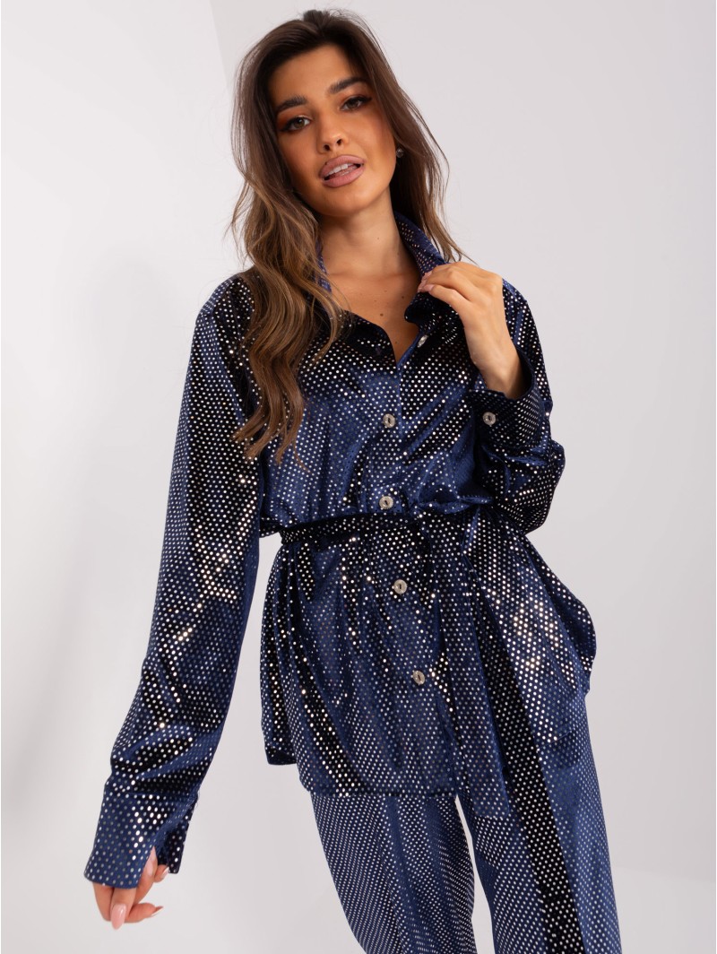 Komplektas tamsiai mėlynas Komplektas tamsiai mėlynas