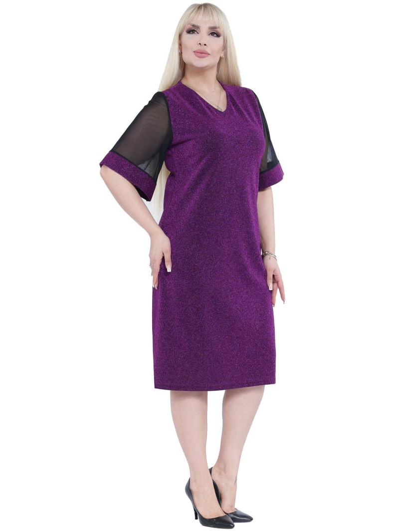 Элегантное фиолетовое платье Элегантное фиолетовое платье