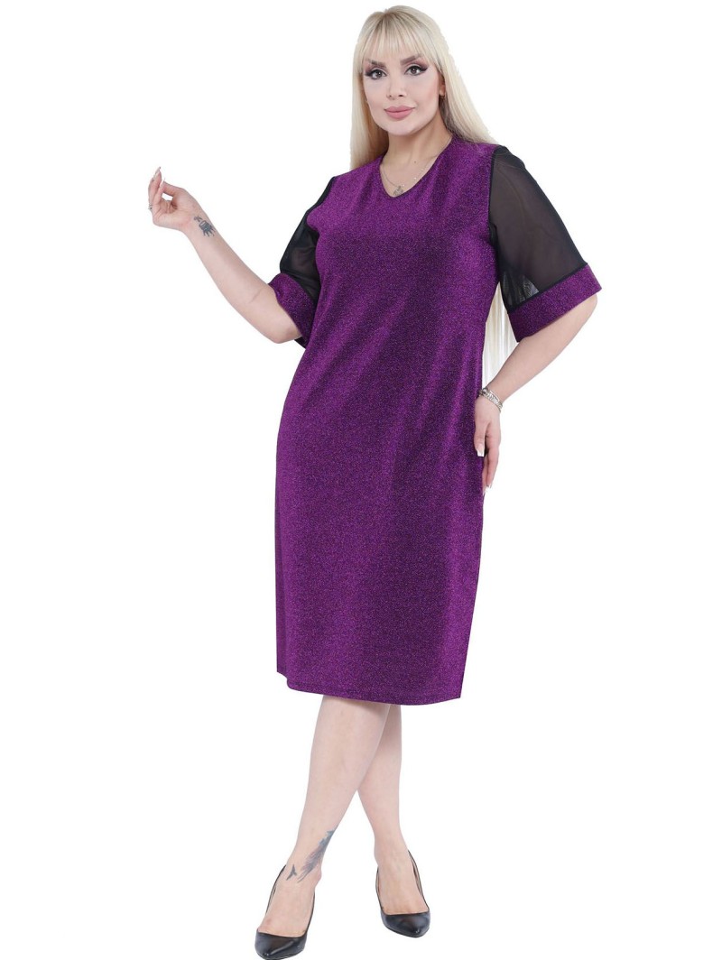 Элегантное фиолетовое платье Элегантное фиолетовое платье