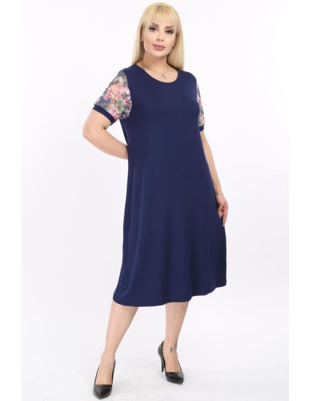 Suknelė trumpomis rankovėmis