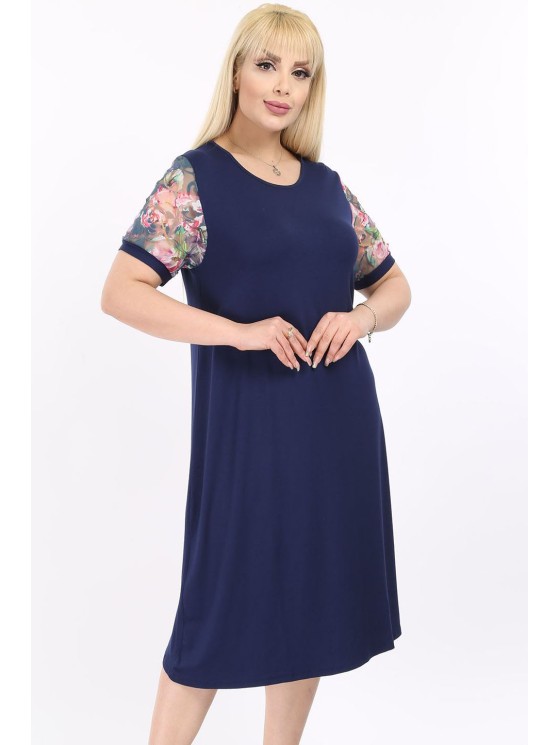 Suknelė trumpomis rankovėmis