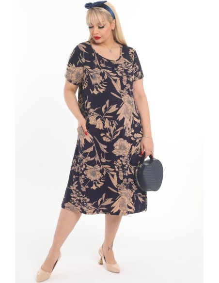 Suknelė su kišenėmis