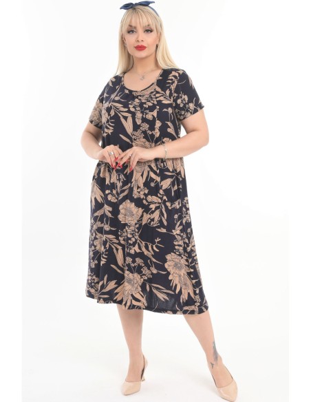 Suknelė su kišenėmis