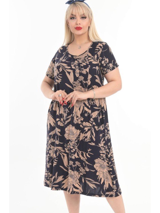 Suknelė su kišenėmis