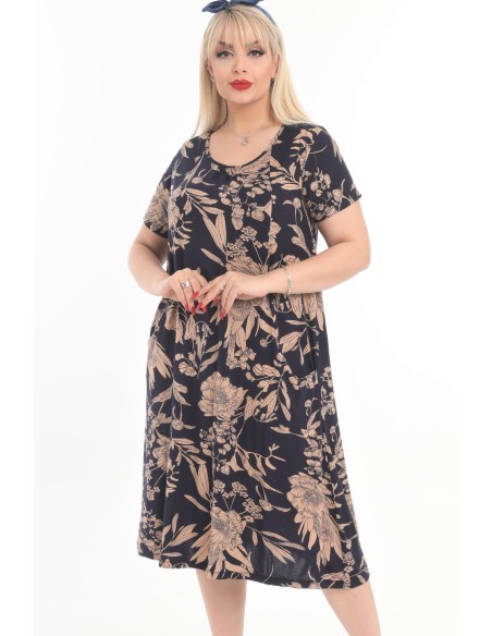 Suknelė su kišenėmis