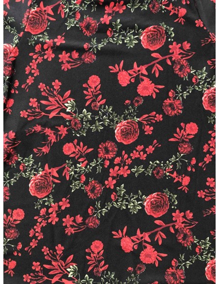 Ilga gėlėta suknelė