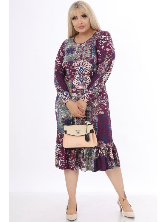 Raštuota suknelė 2