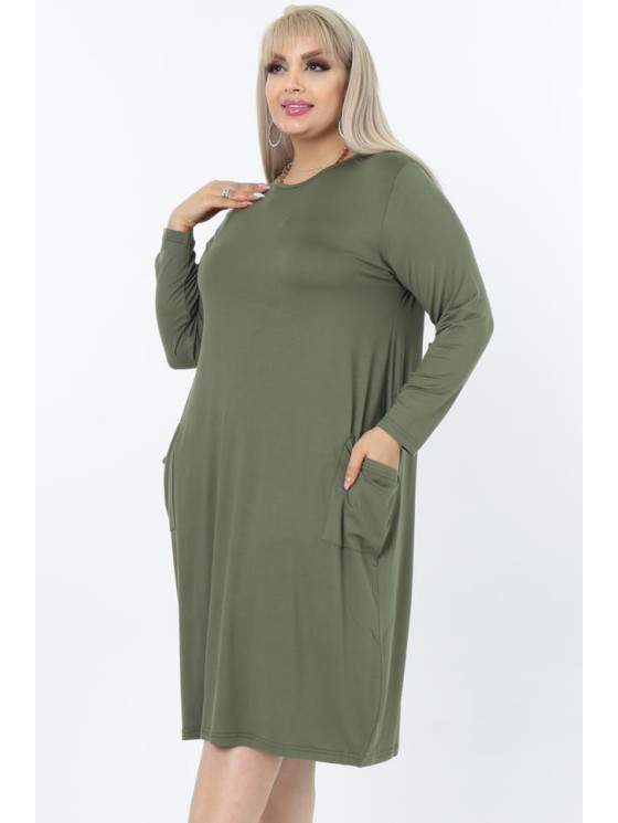 Suknelė su kišenėmis