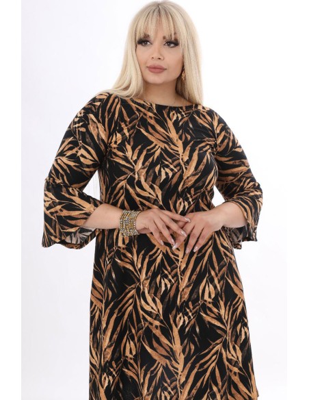 Клетчатое платье