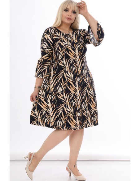 Клетчатое платье