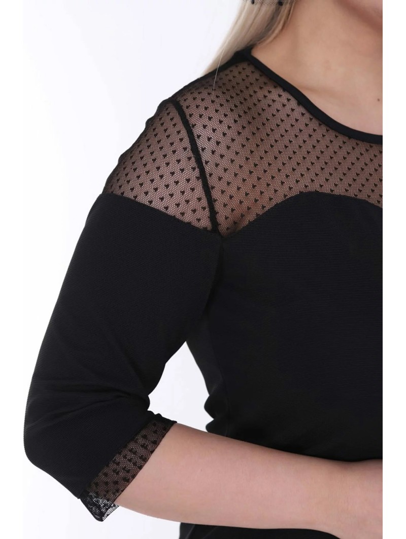 Melna klasiska kleita Melna klasiska kleita