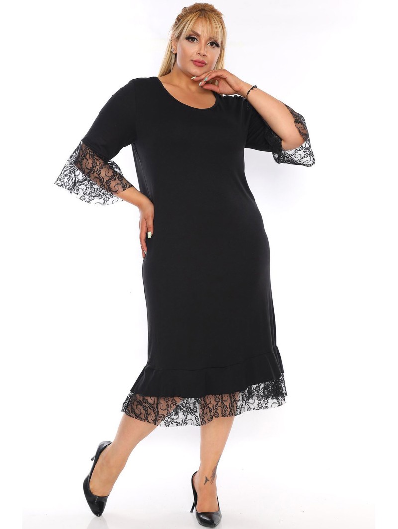 Juoda klasikinė suknelė Juoda klasikinė suknelė