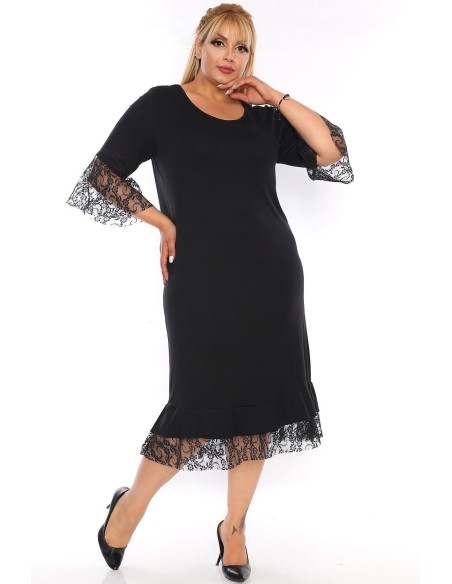 Must klassikaline kleit