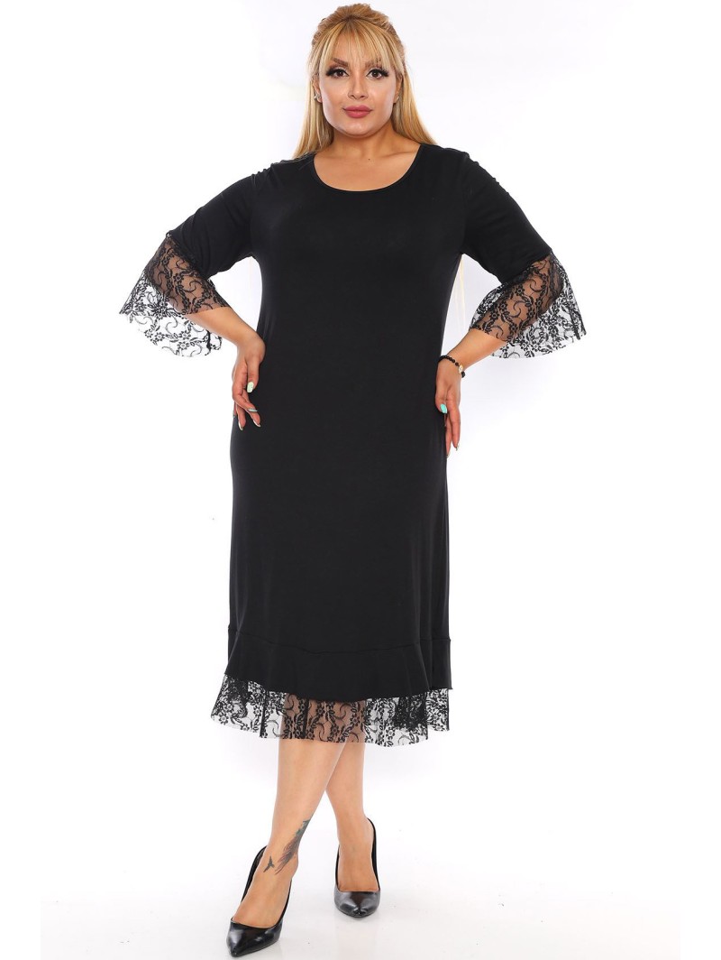 Черное классическое платье Черное классическое платье