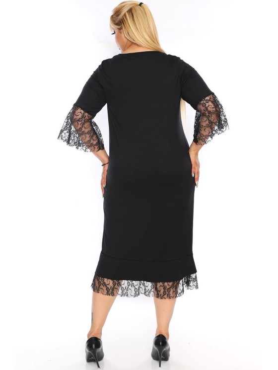 Melna klasiska kleita 2