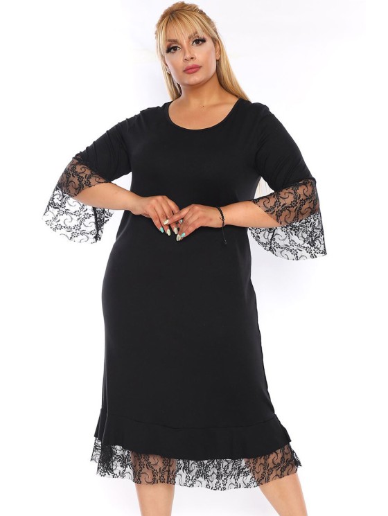 Must klassikaline kleit