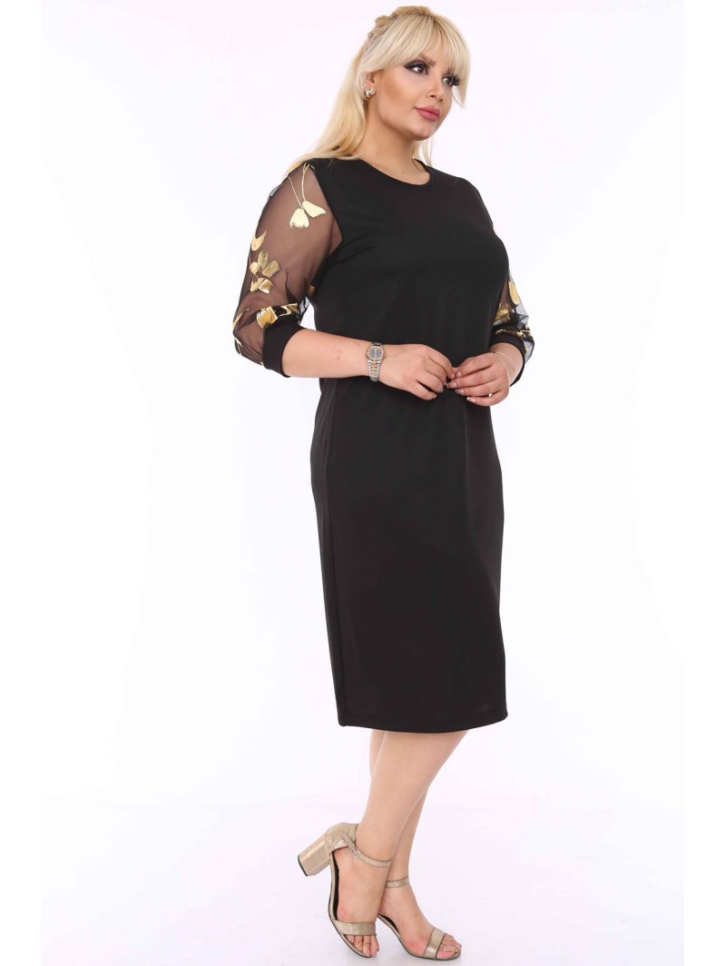 Melna klasiska kleita Melna klasiska kleita