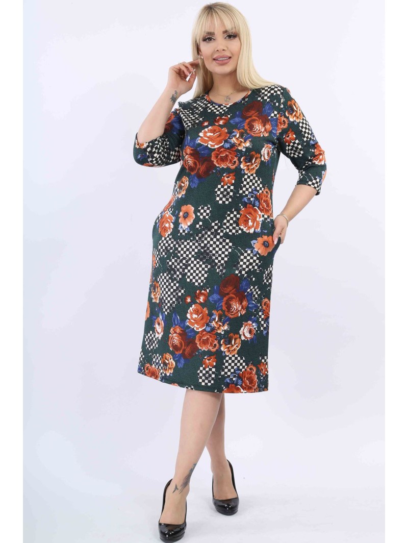 Lilleline taskutega kleit Lilleline taskutega kleit