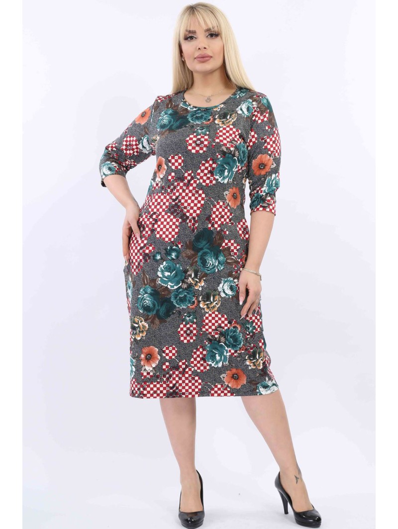 Lilleline taskutega kleit Lilleline taskutega kleit