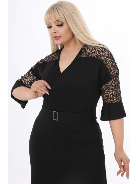 Must elegantne kleit 2