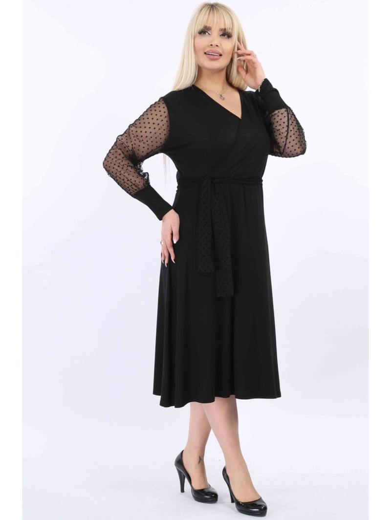 Laiendav must kleit Laiendav must kleit