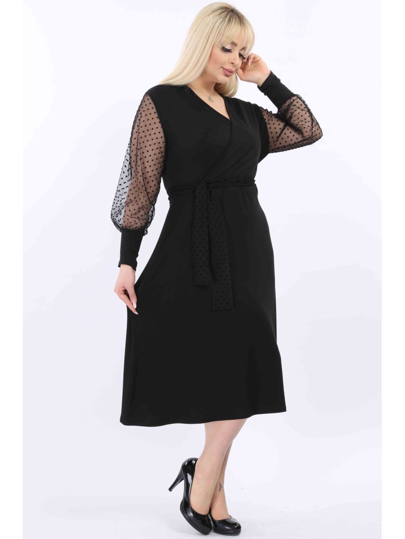 Laiendav must kleit Laiendav must kleit