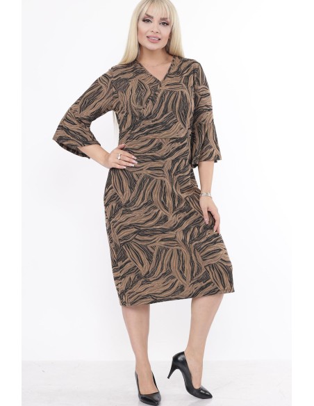 Клетчатое платье