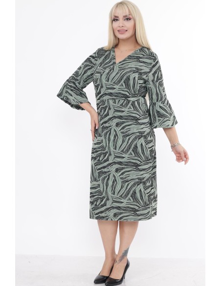 Узорчатое платье