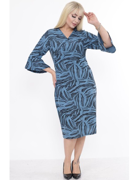 Узорчатое платье