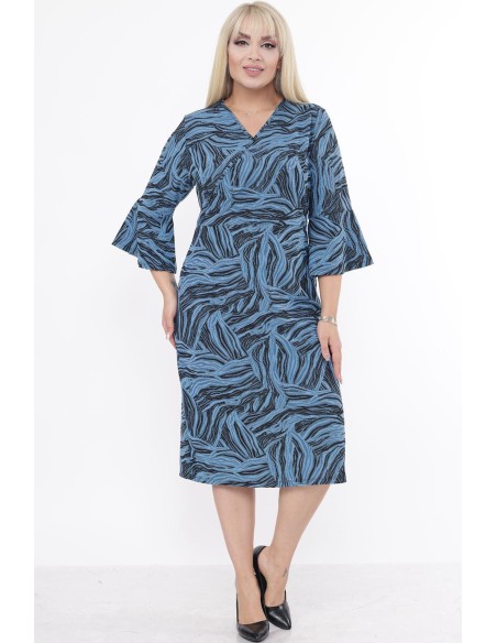 Узорчатое платье