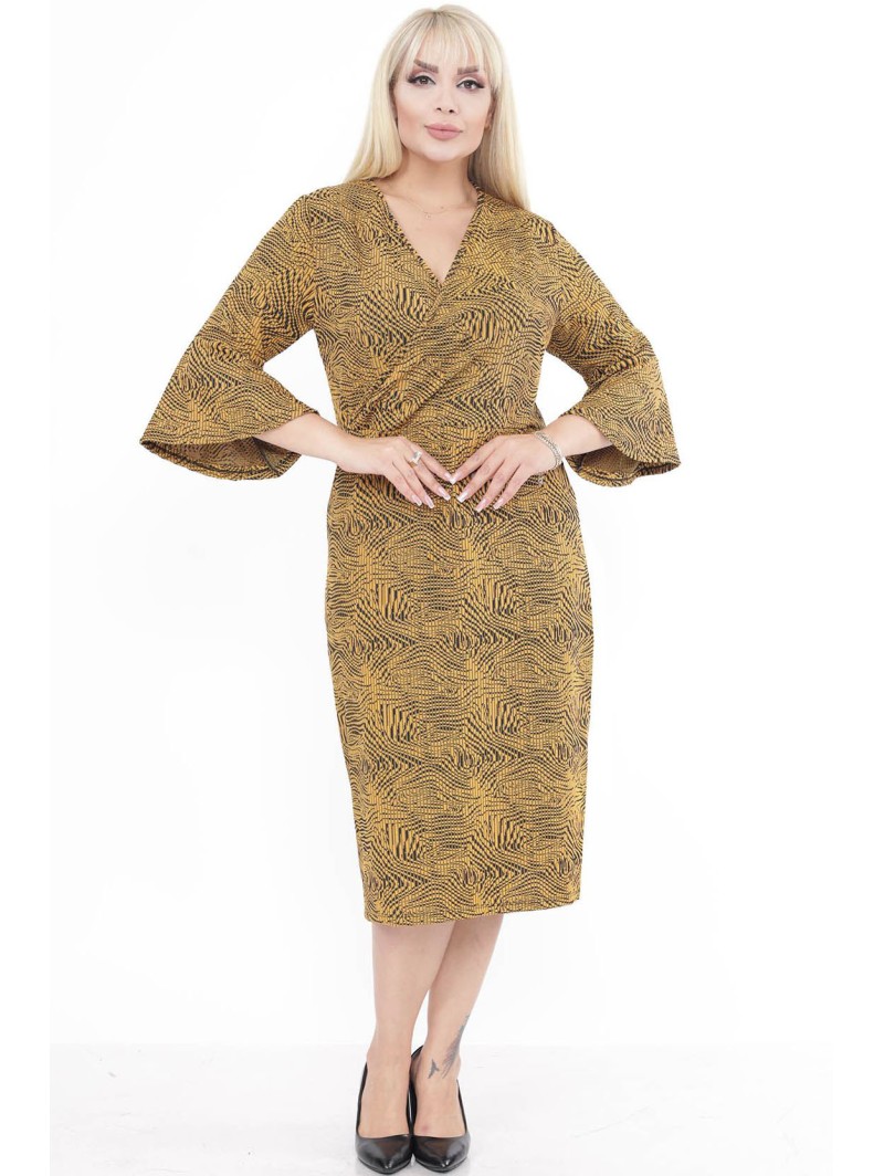 Marga geltona suknelė Marga geltona suknelė